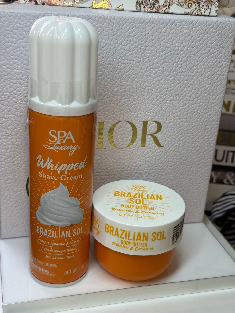 Spa Luxury Brazilian Sol Body Butter & Whipped Shave Cream - NEW